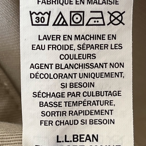 Favourite Fit LL Bean pants. 10P  leg is 28 inches. - Picture 9 of 11
